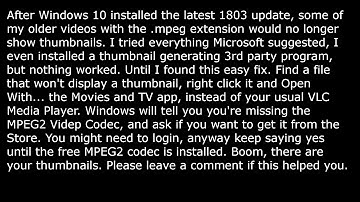 Video Thumbnails Won