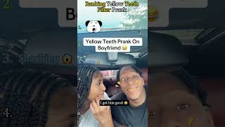 Ranking Yellow Teeth Filter Prank (Part 1) 😂 #pranks #ranking #yellowteethfilter