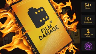 Film Damage Kit For Premiere Pro