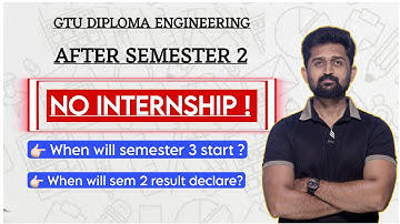 GTU DIPLOMA SEM 3 CALENDAR | INTERNSHIP CIRCULAR | DIPLOMA ENGINEERING ALL BRANCHES | SEM 3 NEW