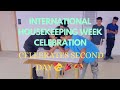 How to celebrate Housekeeping Week second day !! Playing games and fun with team #hotel #hotel