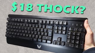 Upgrading a Membrane Keyboard to THOCK?!