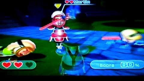 Wii Sports Resort- Sword Play Showdown- Level 19- Castle Reverse