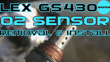Replacing the Lexus GS430 02 Oxygen Sensor  - Bank 1 Sensor 2 - P0141