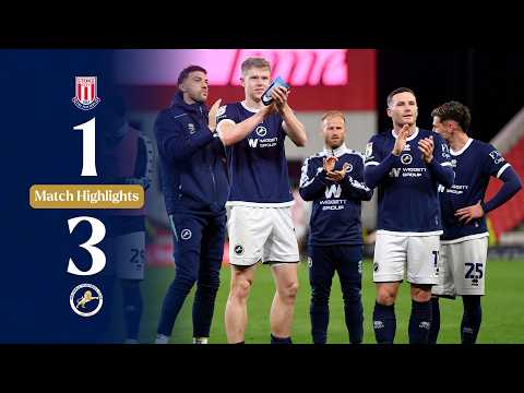 🔥 Lions on fire in important victory | Stoke City 1-3 Millwall | Highlights — football highlights