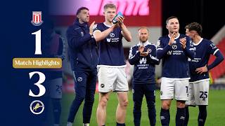 🔥 Lions on fire in important victory | Stoke City 1-3 Millwall | Highlights
