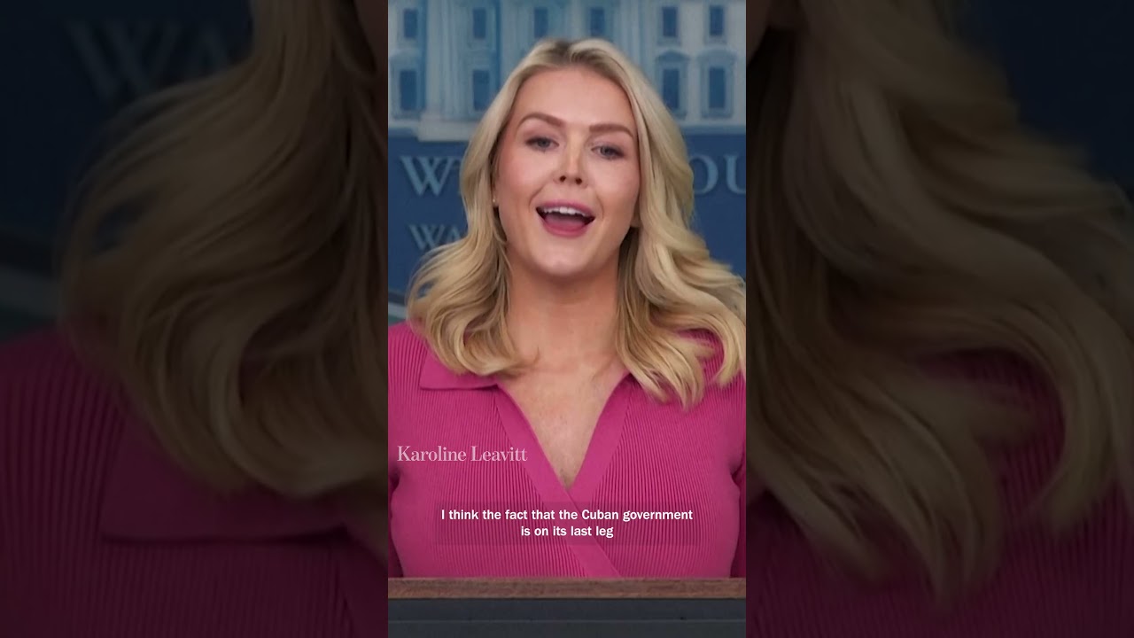 Каролина Ливитт предупреждает Кубу: «Будьте мудры».