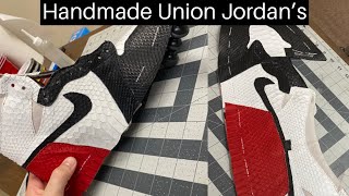 How to make Jordan 1's (Union 1) Laced Up Kustoms