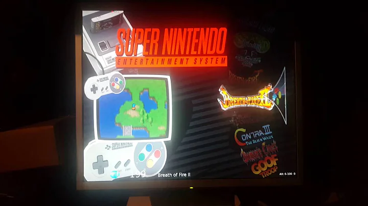 SNES Attract Mode Retropie