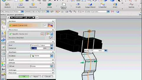 NX Tips - Extrude Offset Options