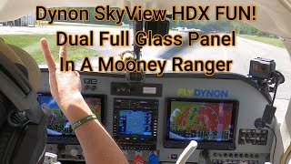 Dynon SkyView HDX FUN for GA | Columbia County (1B1) to Greenwood Lake (4N1) | Mooney | N6887N