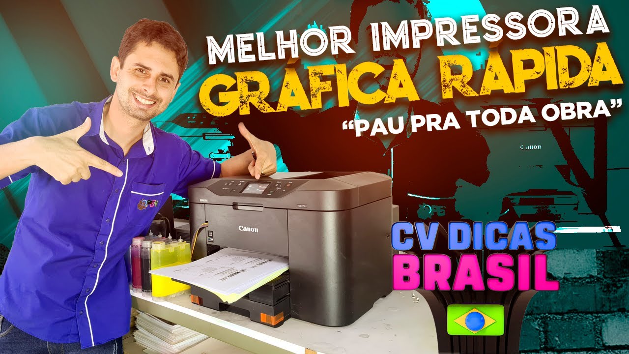 Qual melhor impressora pra Gráfica Rápida - YouTube