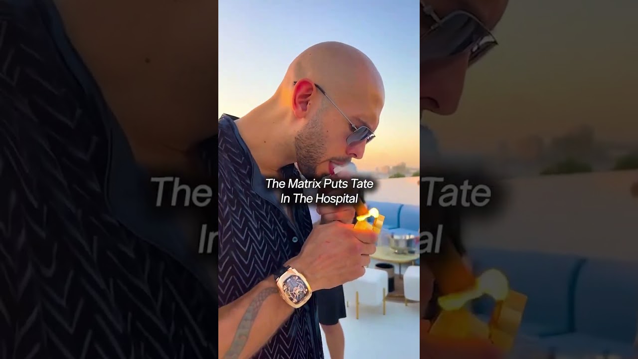 Andrew tate in hospital!