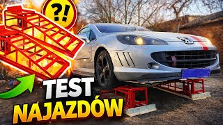 Czy Te Najazdy Się Nie Złamią? Test Pod Samochodem Testuję Najazdy Samochodowe