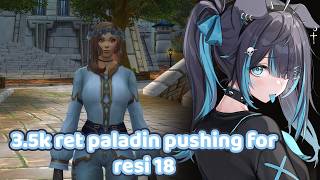 【World of Warcraft】 3.5k rio Ret Paladin Pushing for 3.6k