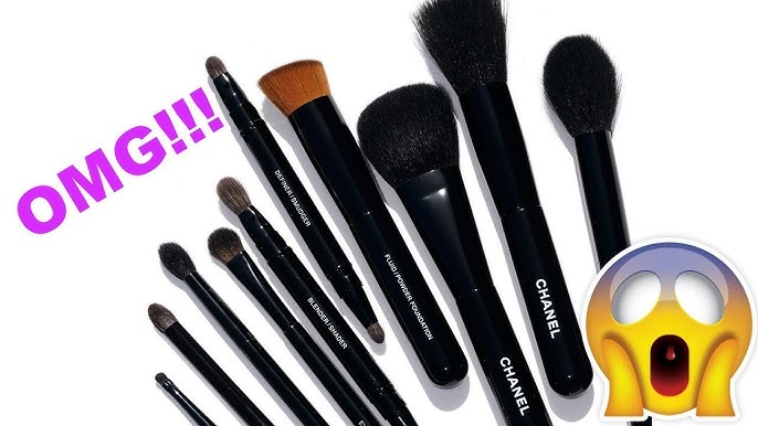 UNBOXING LES INDISPENSABLES DE CHANEL - COLLECTION OF 4 ESSENTIAL MAKEUP  BRUSHES 