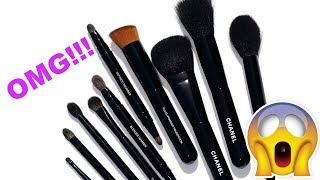 CHANEL, Makeup, Chanel Foundationpowder Brush Euc