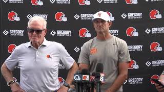 Jimmy Haslam & JW Johnson Press Conference | July 31st, 2026