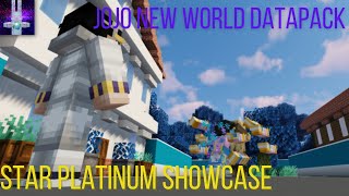 [OUTDATED] JoJo New World: Star Platinum Showcase (Minecraft Datapack)
