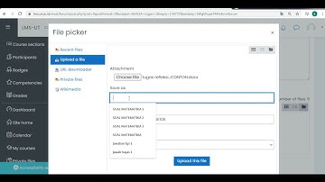 Cara ikuti diskusi di lms.ut.ac.id dengan melampirkan file
