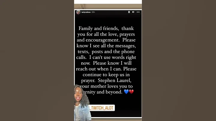 tWitch's Mom SPEAKS OUT About His Passing!