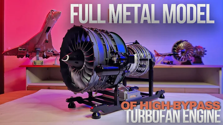 Build Your Own Full Metal High Bypass Jet Engine Model Kits & HOW Does It Work Explained by Zeto.r