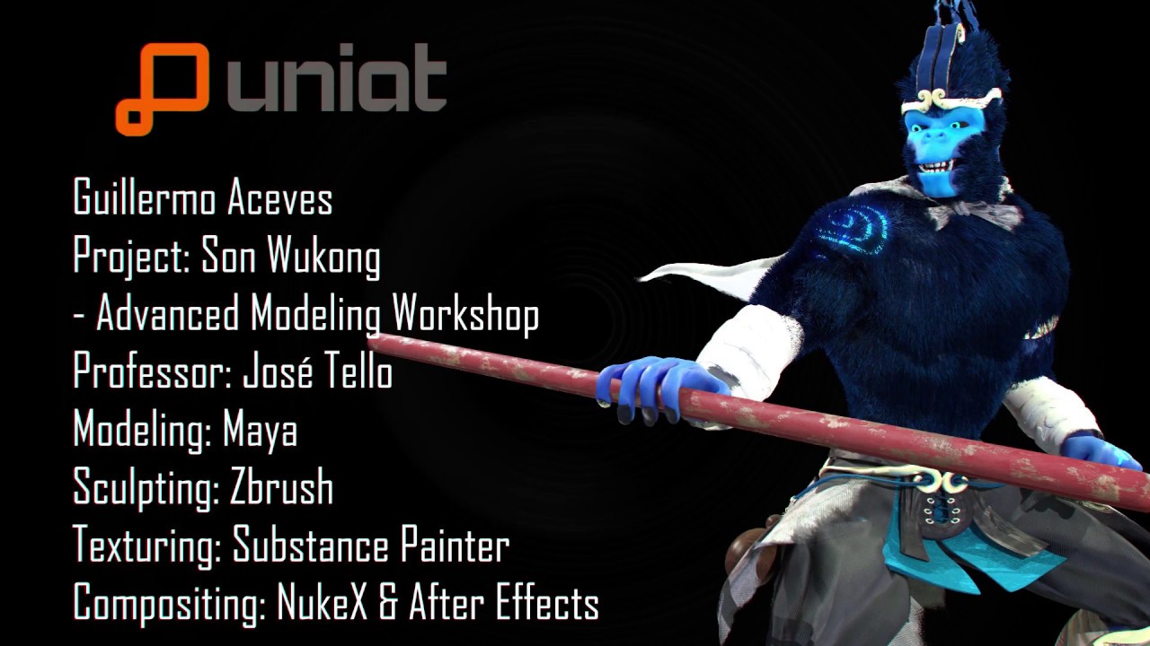 Son Wukong 3d Model Creation Youtube