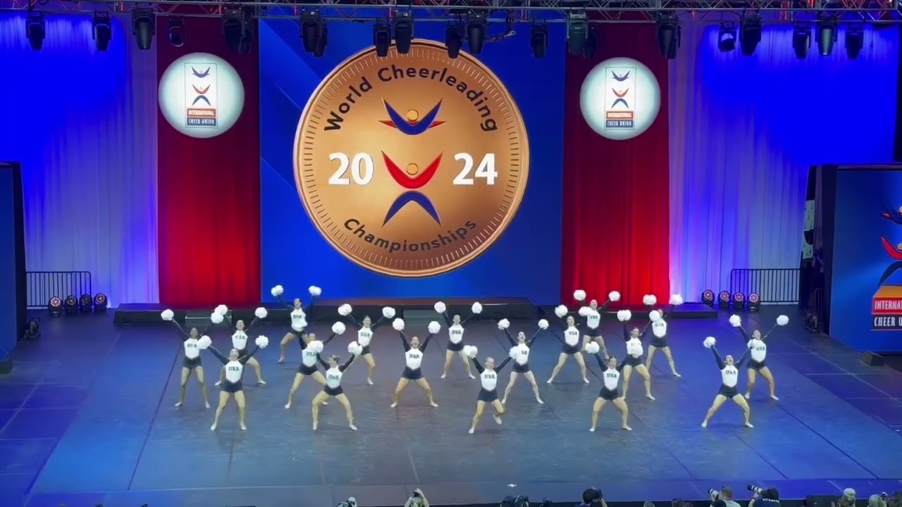 US National Team Pom - ICU Worlds 2024 (Finals)