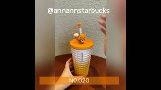 Starbucks China Stainless Steel Ombre Fox Cup with straw (Starbucks Autumn Forest Edition)