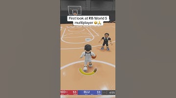 First Look at RB World 5 Multiplayer 🤩🙏 #funny #basketball #shorts #roblox #rbworld5 #rbworld