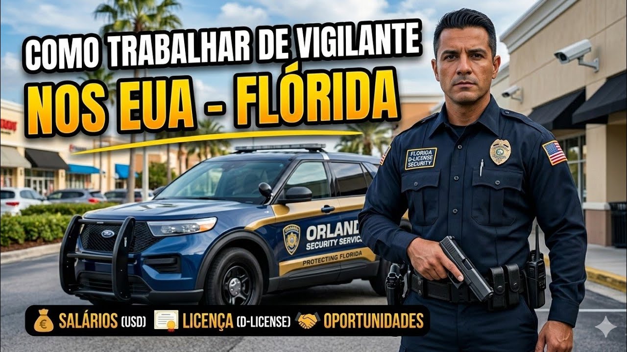 COMO TRABALHAR DE VIGILANTE NOS EUA