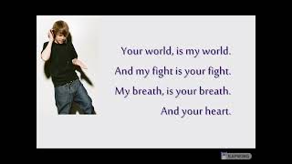 One Time  Justin Bieber S