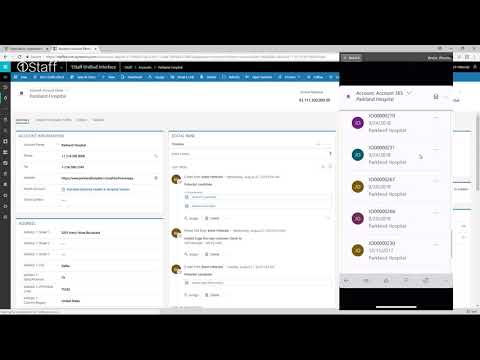 1Staff Unified Interface - Account Desktop vs Mobile Client