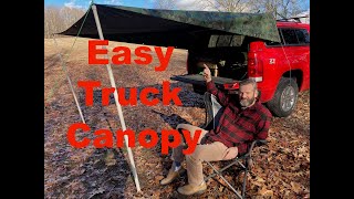 Easy Truck Camper Canopy