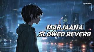 New Hindi Song 2025 Marjaana Song Slowed Reverb Tiger Shroff New Song