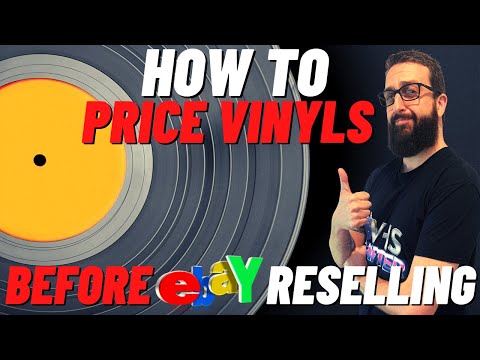 How to PRICE Vinyls before reselling on EBay - Giveaway - DISCOGS