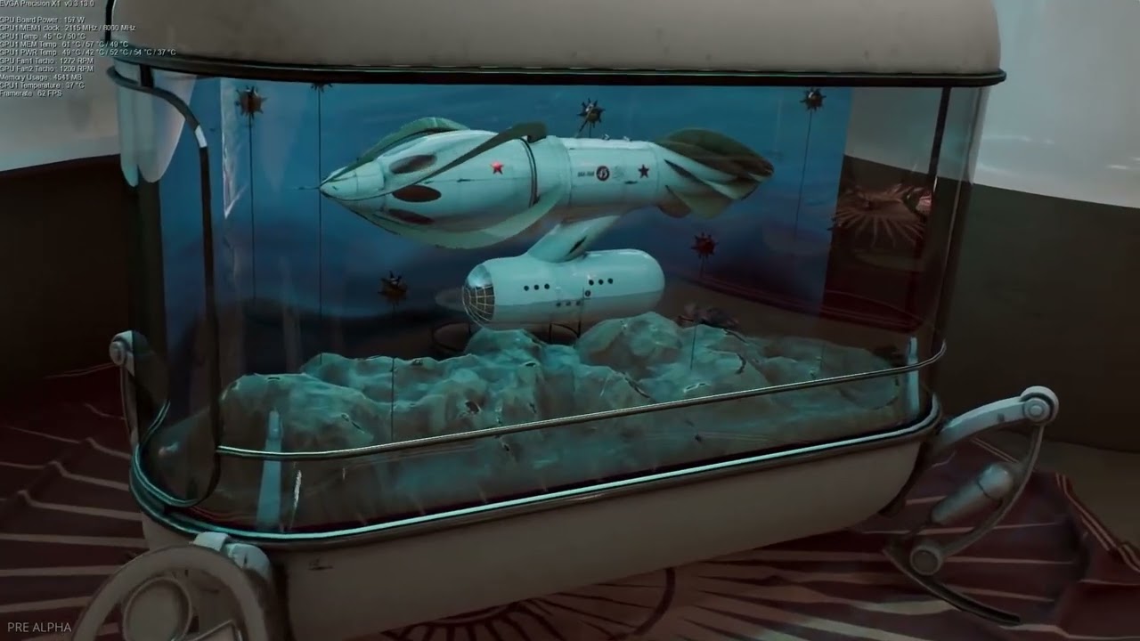 Atomic Heart - RTX Ray Tracing HDR Tech Demo 2080 1080p