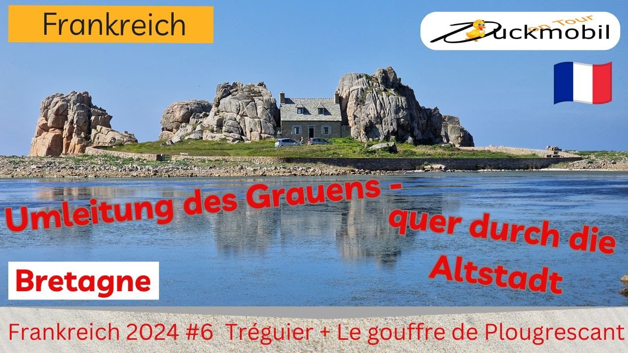 Bretagne 2024 Teil #6 - von Paimpol bis Le gouffre de Plougrescant