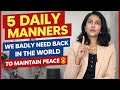 Why Social Media Is Making Us Rude | 5 Manners We Need Back 