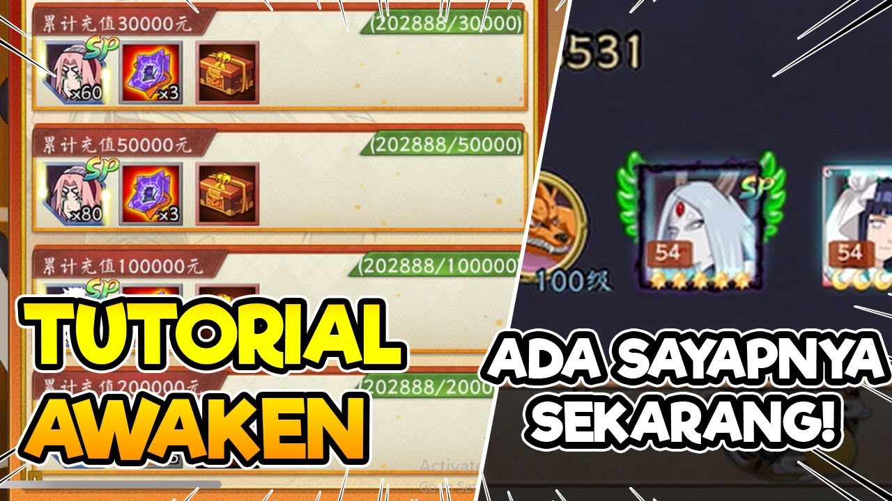 CARA AWAKEN NINJA + TES AWAKEN KAGUYA! - Ninja World War 2 CN (x7games)