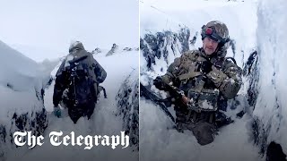 video: Watch: Biggest snowfall in a decade makes Bakhmut fighting ‘impossible’