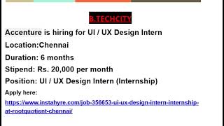 Quartic.ai  is hiring for UI / UX Design Intern  (Internship)