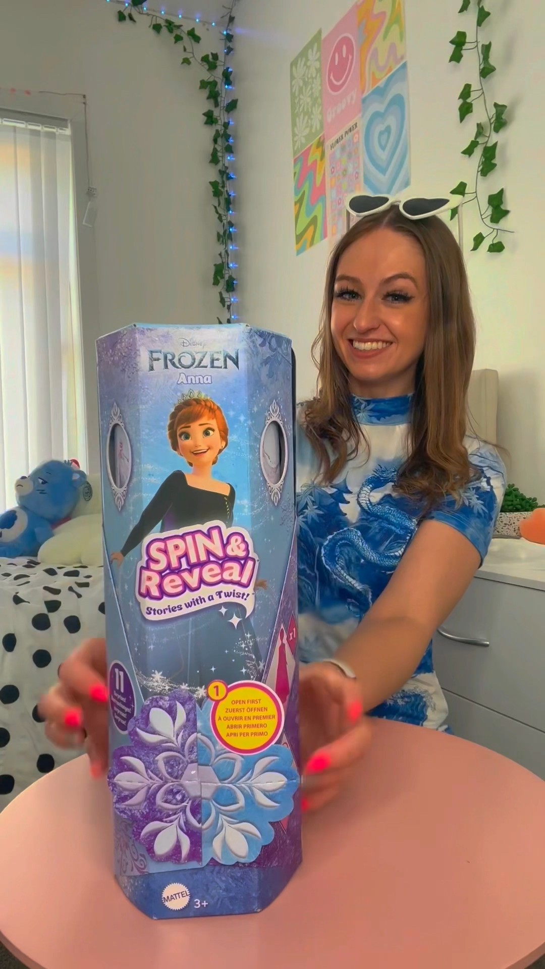 [ASMR] UNBOXING A *NEW* SPIN \u0026 REVEAL MYSTERY DISNEY PRINCESS DOLL!!?❄️?⁉️ (11 SURPRISES?!?) #Shorts