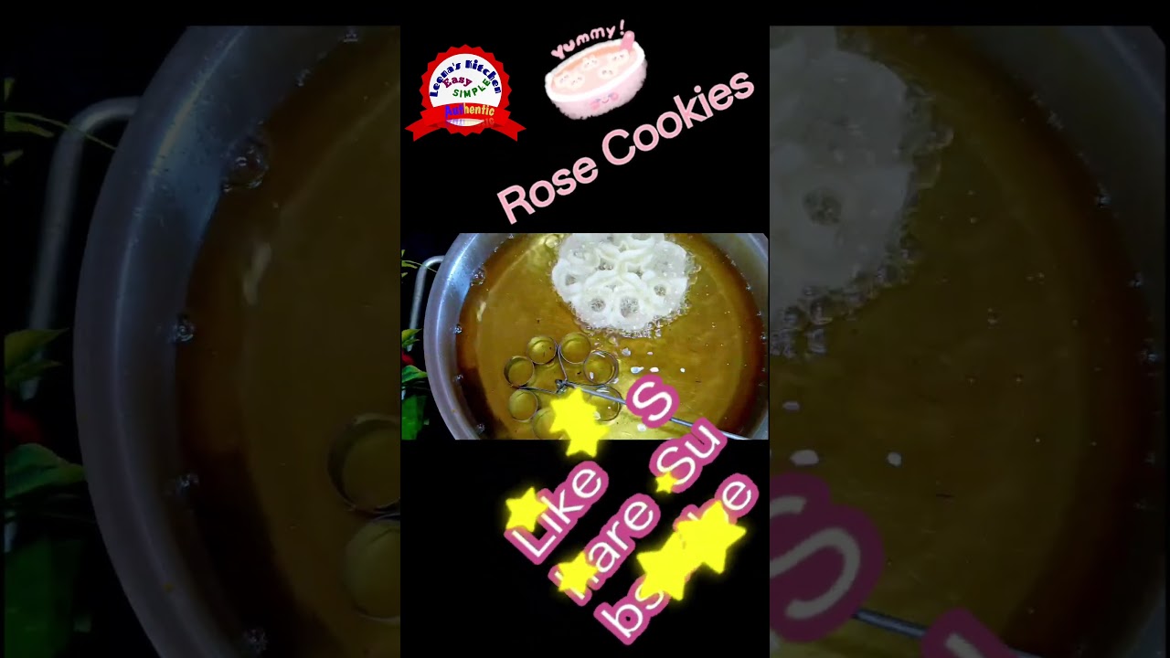 Rose Cookies at Home | Traditional Achappam Recipe 