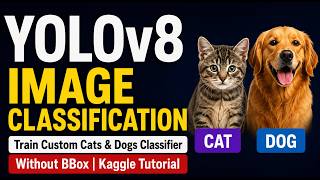 Ultralytics YOLOv8 Image Classification | Train Cats & Dogs Classifier Without BBox | Kaggle