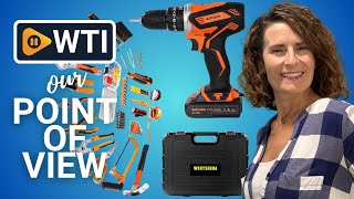 WEDTSERHA Cordless Drill Tool Kit Sets | POV | Would you buy it? screenshot 5