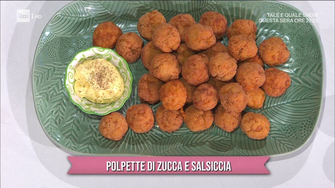 Polpette zucca e salsiccia - È sempre mezzogiorno 29/10/2021