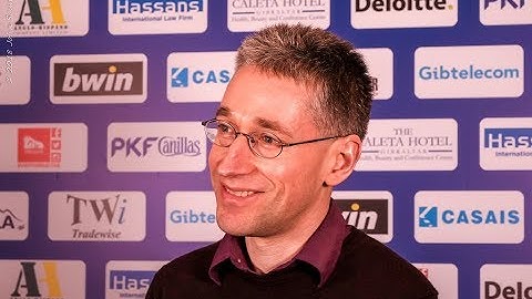 Round 9 Gibraltar Chess post-game interview with Michael Adams
