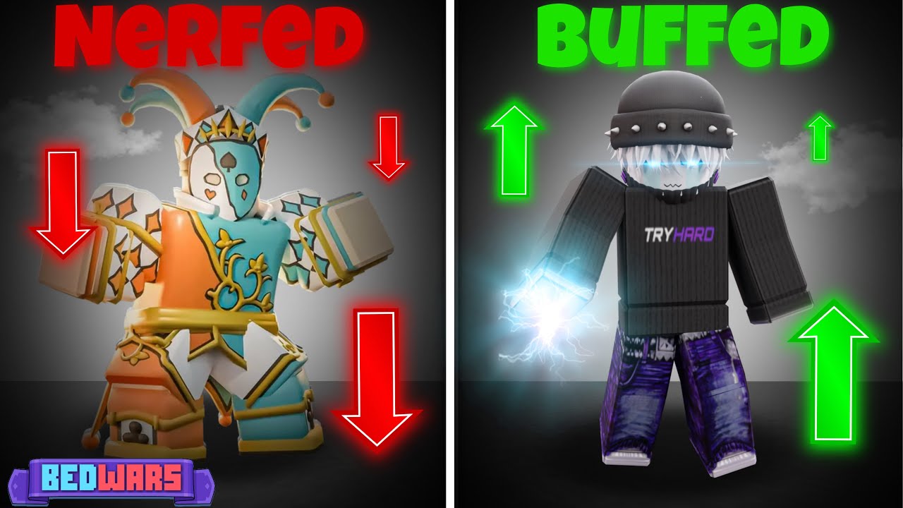 why these roblox bedwars kits got nerfed #robloxbedwars #roblox