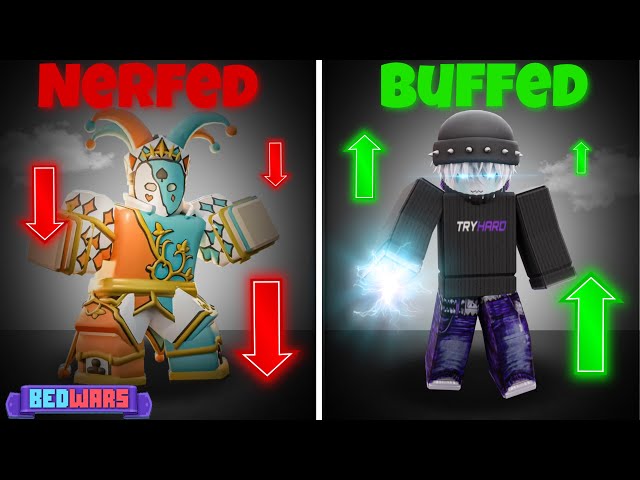 they NERFED the BEST WEAPON in Roblox Bedwars.. 